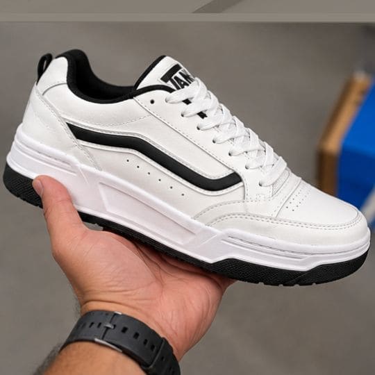 Tenis Sb Blanco Negro