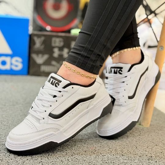 Tenis Sb Blanco Negro
